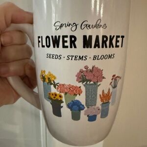 Royal Norfolk Spring Gardens Flower Market coffee tea mug